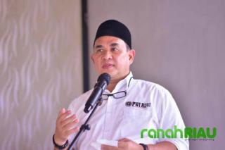 Maksimalkan Silaturahmi, PWI Riau gelar Buka Puasa bersama dan Pembagian Sembako untuk Wartawan